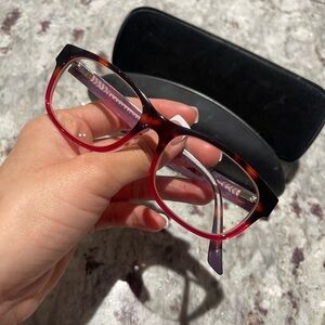 Armani glasses with case